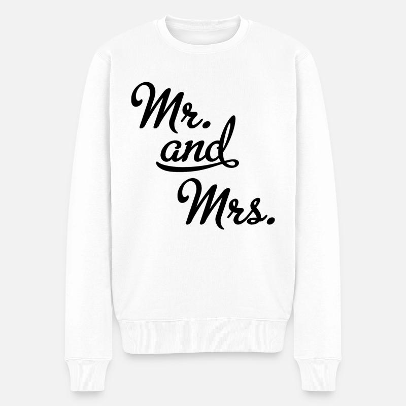 M. et Mme - Pull Premium bio Homme - blanc
