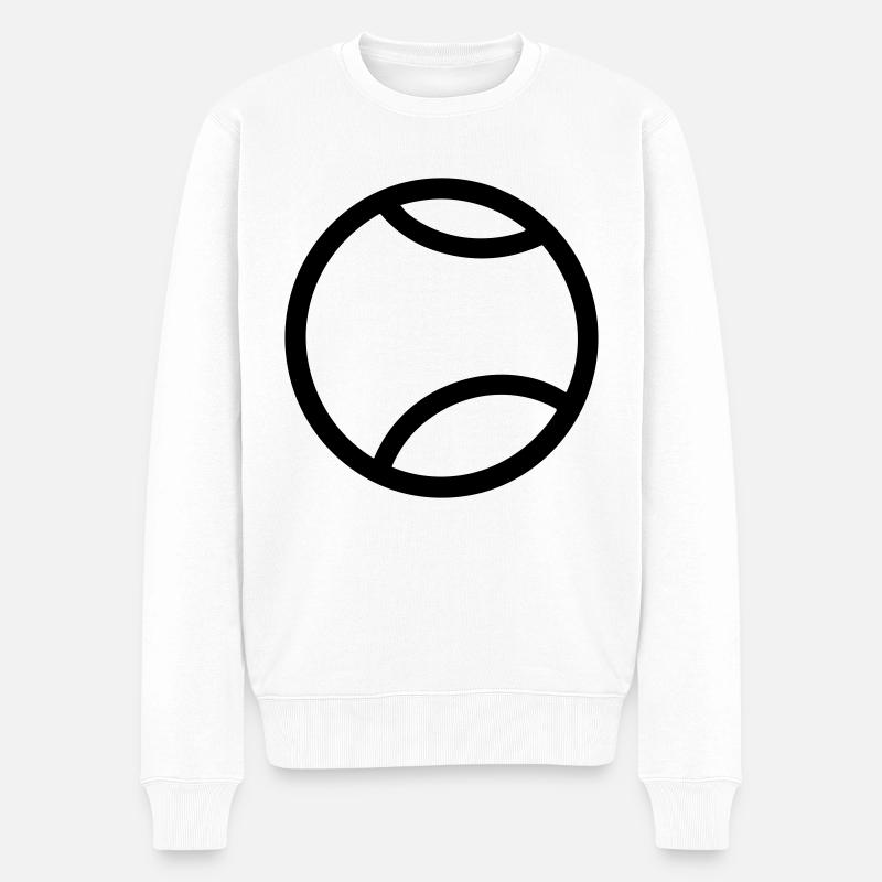 Balle de tennis - Pull Premium bio Homme - blanc