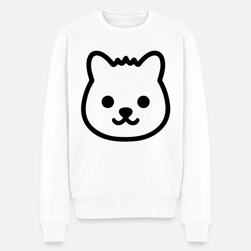 Chien - Pull Premium bio Homme - blanc