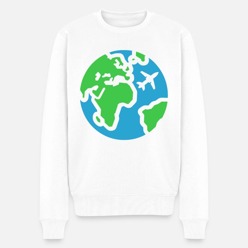 Voyage Humour vacances - Pull Premium bio Homme - blanc
