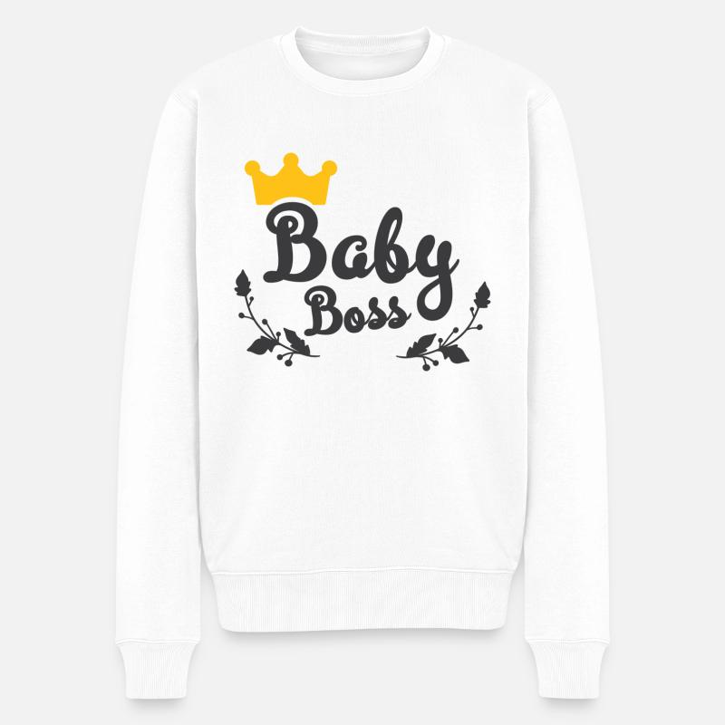 Bébé patron - Pull Premium bio Homme - blanc