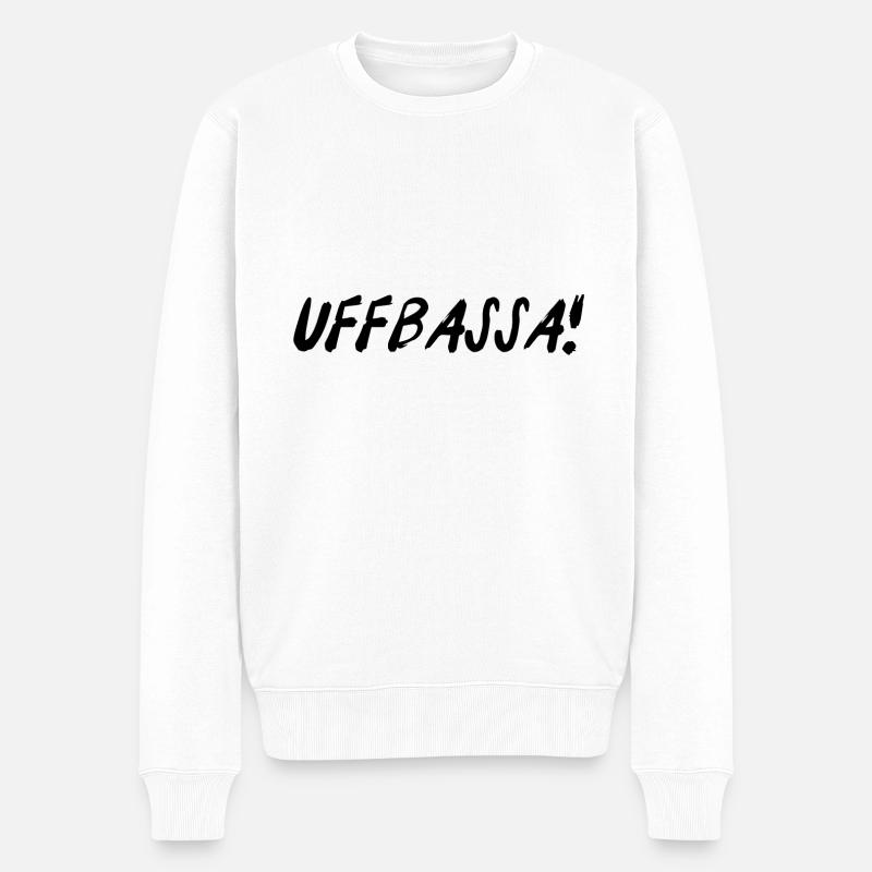 Ländle Schwaben I Stuttgart Schwabenland Geschenk - Männer Premium Bio Pullover - Weiß