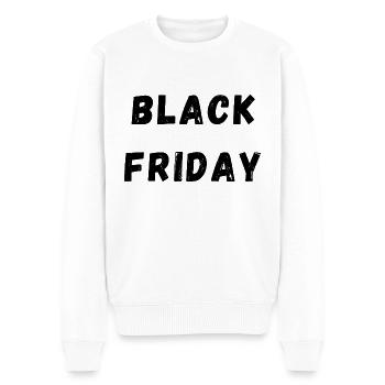 Black friday noir - Pull Premium bio Homme - blanc - Devant - Thijin (182cm)