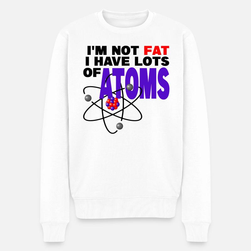 Atomares Regime - Männer Premium Bio Pullover - Weiß