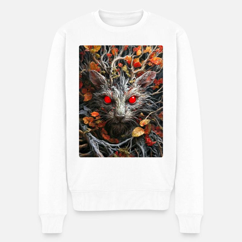 Plantes effrayantes Souris 1.5 - Pull Premium bio Homme - blanc