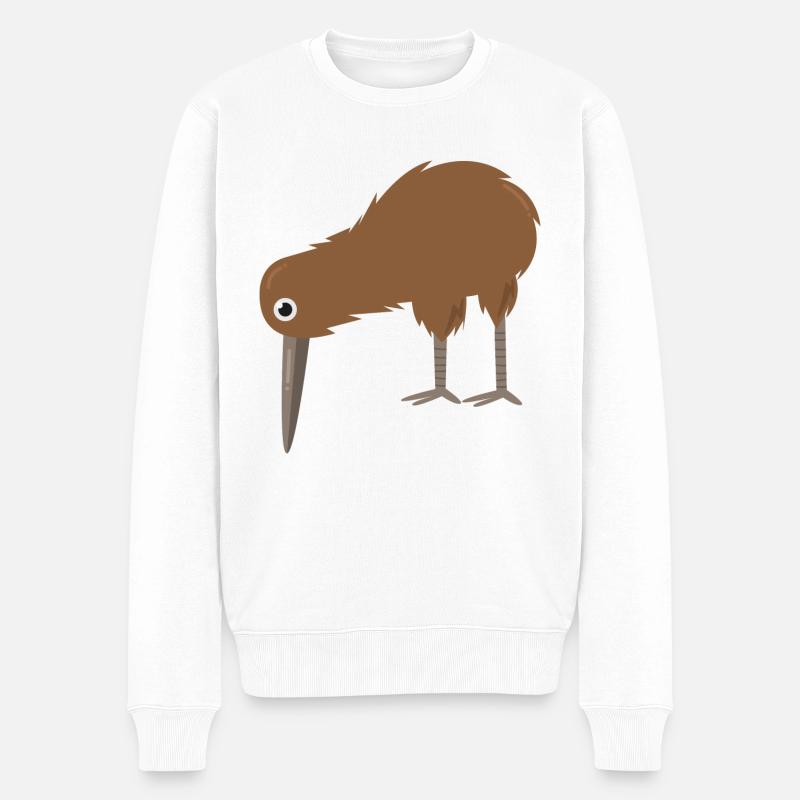 Kiwi - Pull Premium bio Homme - blanc