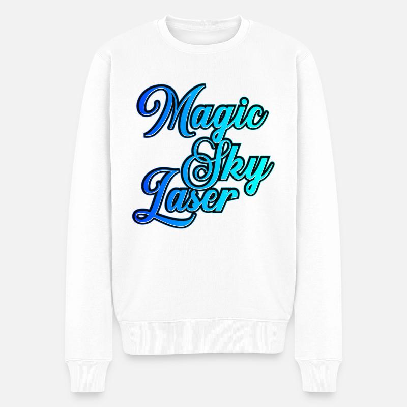 Magic 11 - Männer Premium Bio Pullover - Weiß