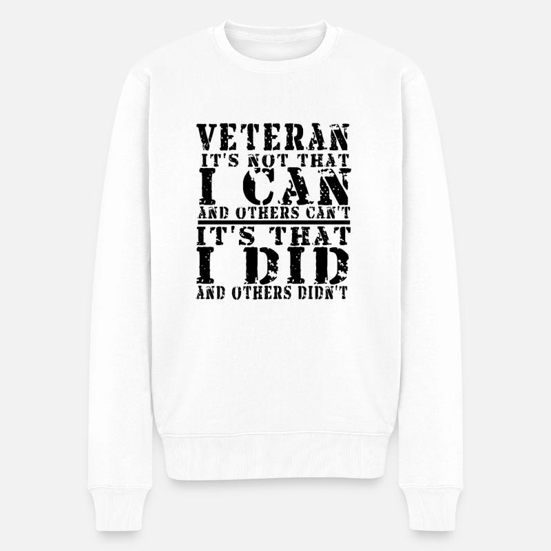 Vétéran - Pull Premium bio Homme - blanc