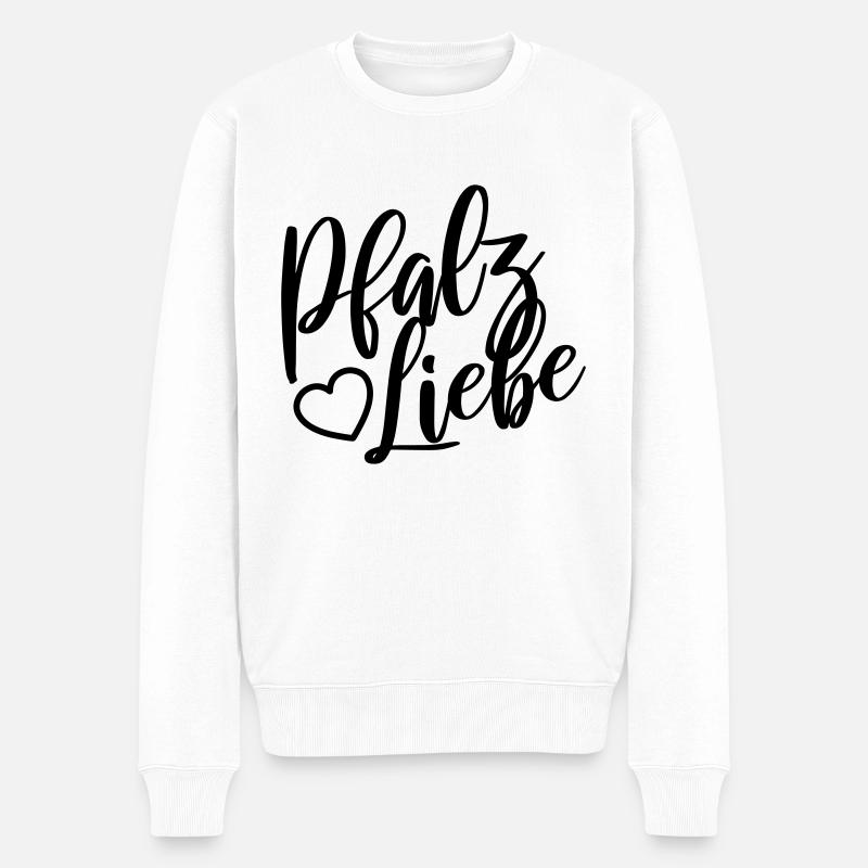 Palatinat Amour - Pull Premium bio Homme - blanc