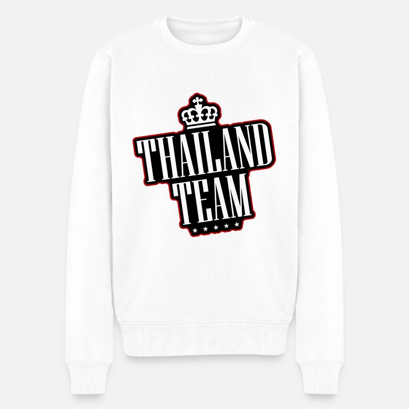 Équipe de Thaïlande - Pull Premium bio Homme - blanc