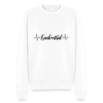 EKG Frankenthal - Männer Premium Bio Pullover - Weiß - Vorne - Thijin (182cm)