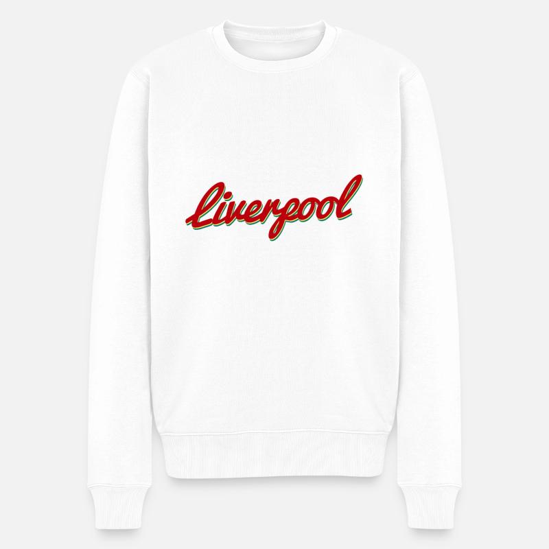 Liverpool - Pull Premium bio Homme - blanc