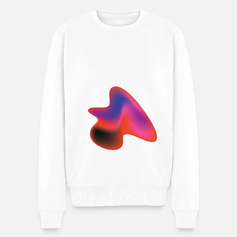 ART MODERNE - Pull Premium bio Homme - blanc