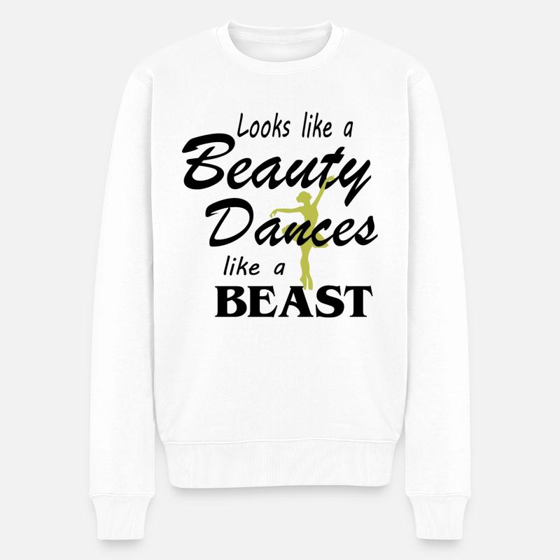 Danse Musique de danse - Pull Premium bio Homme - blanc