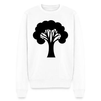 brocoli - Pull Premium bio Homme - blanc - Devant - Thijin (182cm)