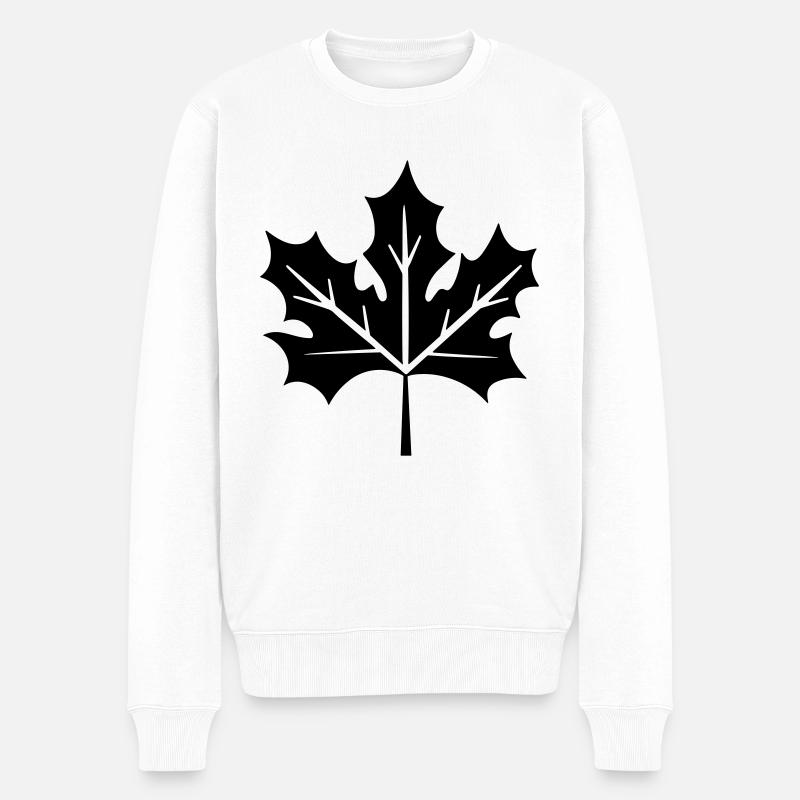 houx - Pull Premium bio Homme - blanc