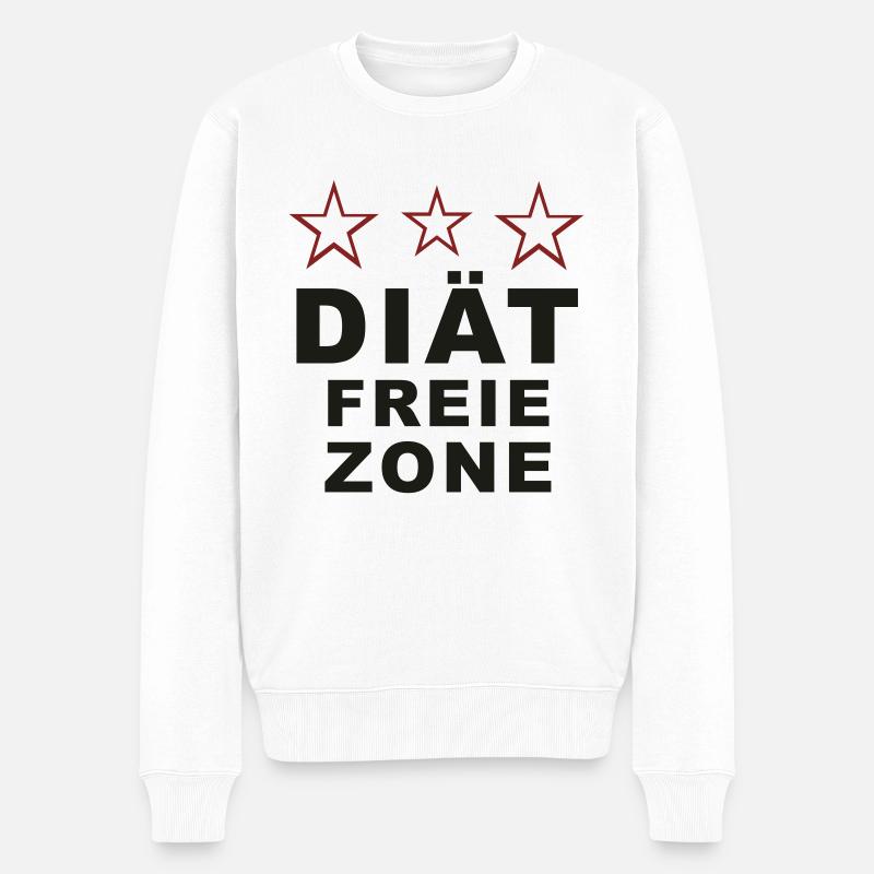 diaet_freie_zone - Pull Premium bio Homme - blanc