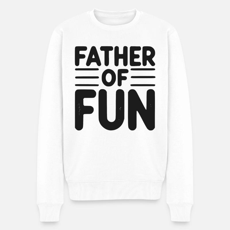Père du plaisir - Pull Premium bio Homme - blanc
