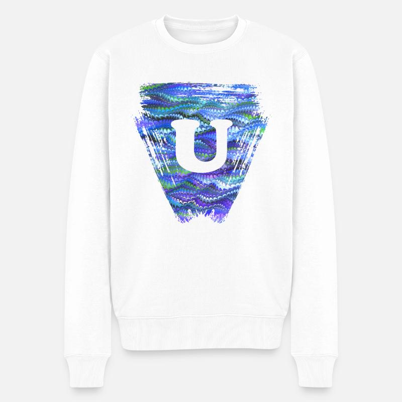 Triangle E 103 U - Pull Premium bio Homme - blanc