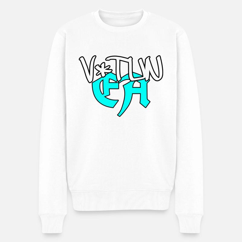 Verdammter EA! - Männer Premium Bio Pullover - Weiß