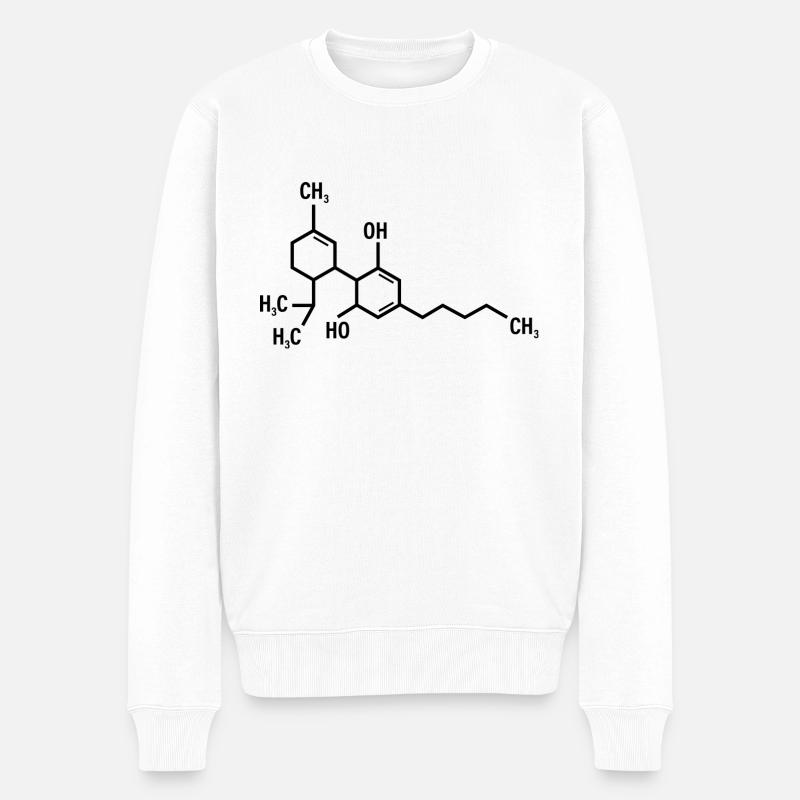 420 - Männer Premium Bio Pullover - Weiß