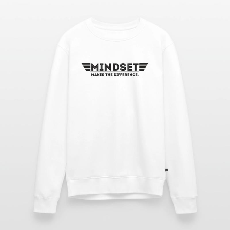 Mindset Motivation - Mindset makes the Difference Männer Premium Bio Pullover