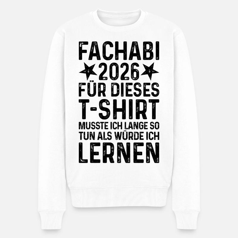 Fachabi 2026 - Pull Premium bio Homme - blanc