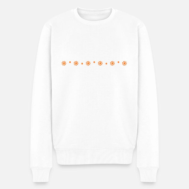 Très petite ligne d’ensoleillement - Pull Premium bio Homme - blanc