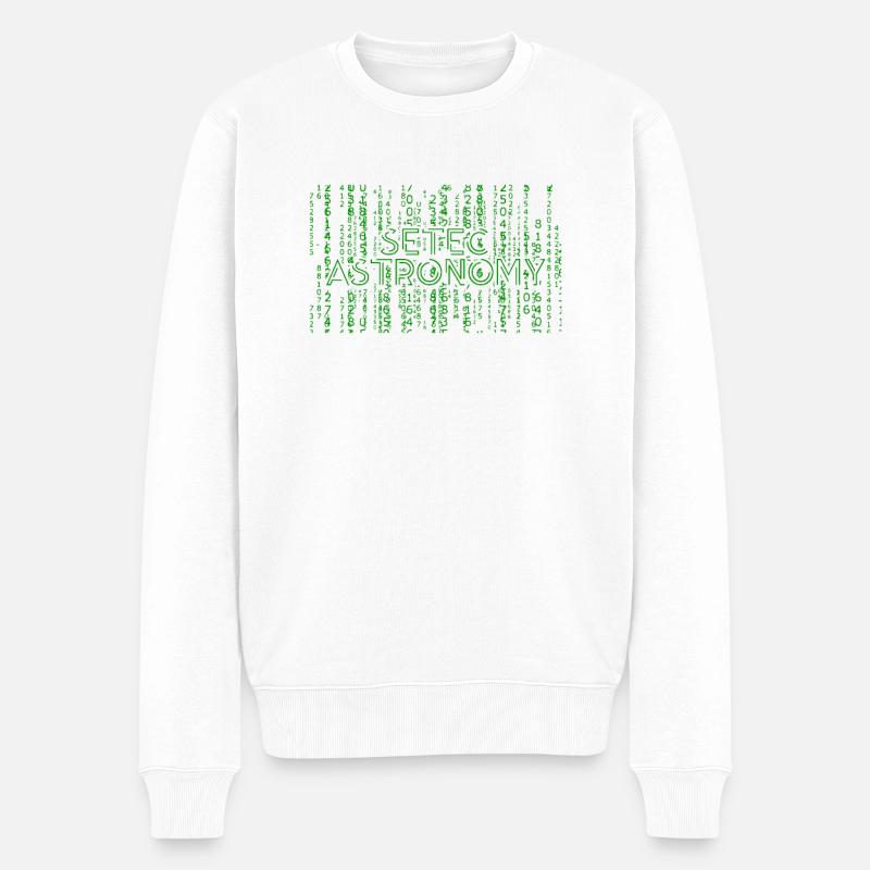 Setec Astronomy - Computerprogrammierung Codierung - Männer Premium Bio Pullover - Weiß