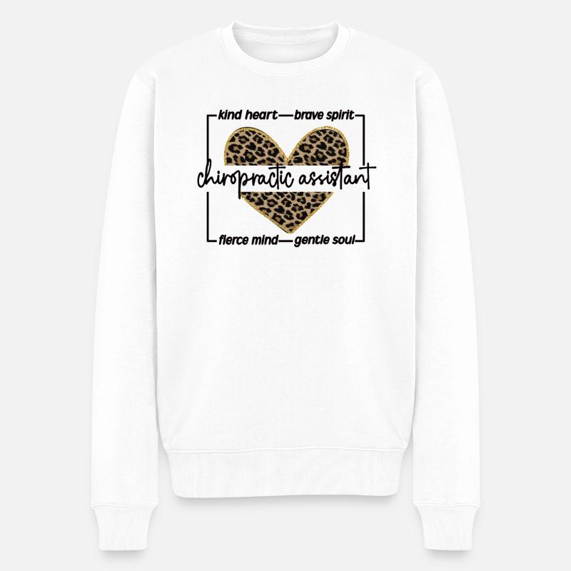 Chiropractic Assistant Chiropractic Assistant - Men's Premium Organic Jumper - white