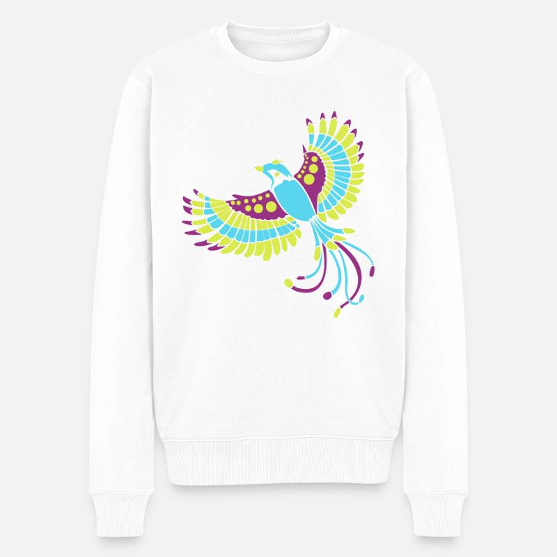 Guatemala Guatemalan Flagge DNA I Geschenk - Männer Premium Bio Pullover - Weiß