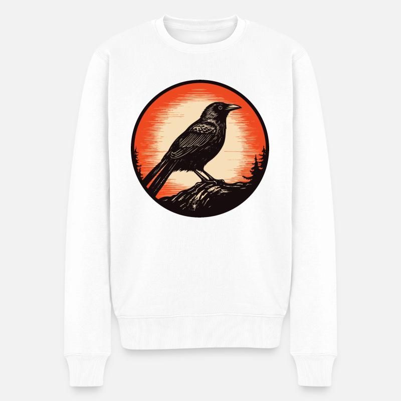 Veilleur du soir - Pull Premium bio Homme - blanc