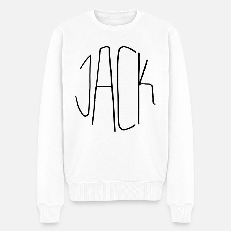 Valet - Pull Premium bio Homme - blanc