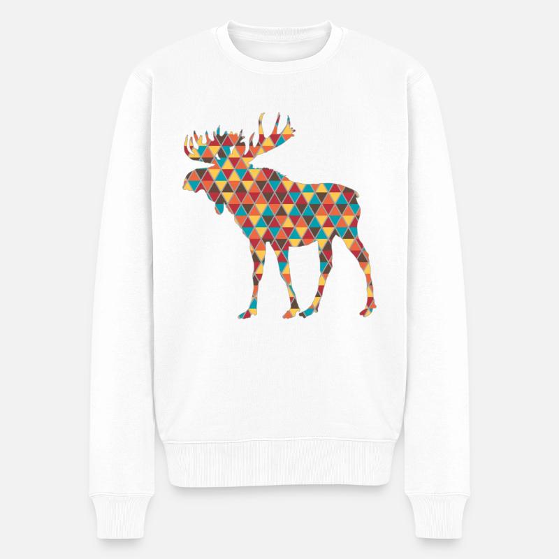 élan - Pull Premium bio Homme - blanc