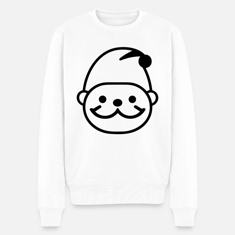 Petit pere noel - Pull Premium bio Homme - blanc