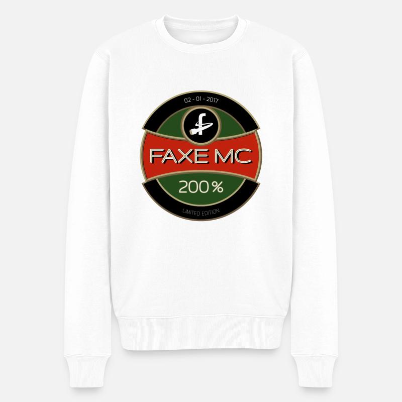 200_shirt_2 - Männer Premium Bio Pullover - Weiß