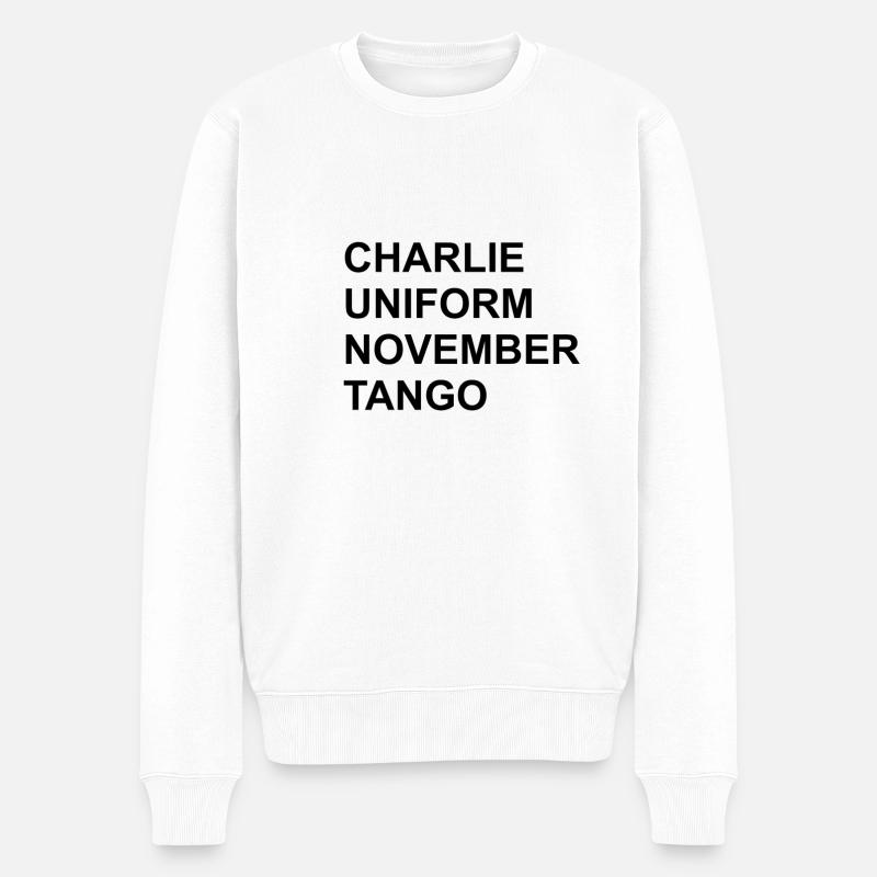 con - Pull Premium bio Homme - blanc