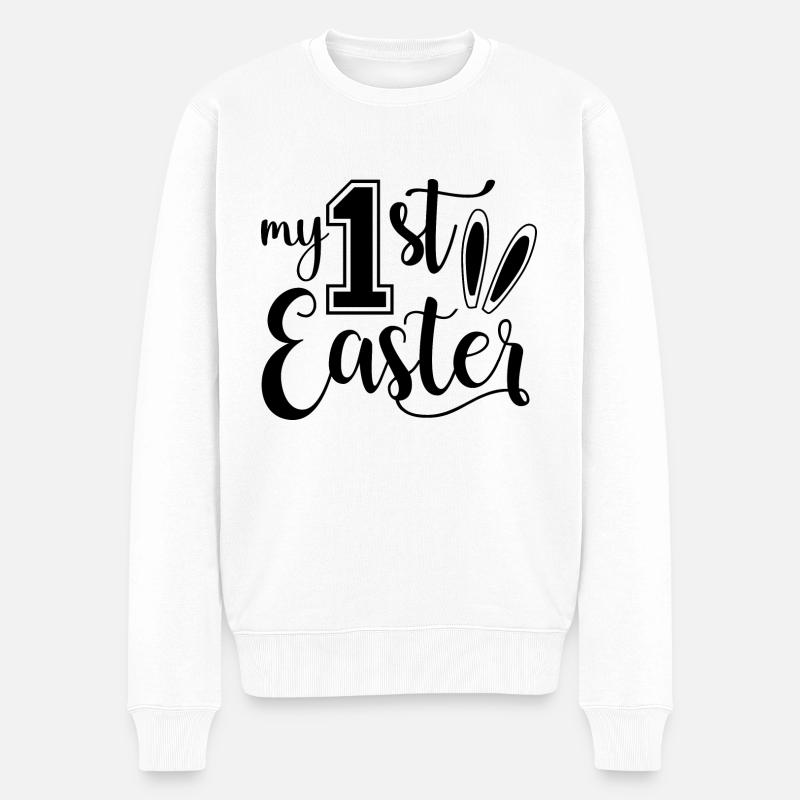 Design my 1st Easter - Pull Premium bio Homme - blanc