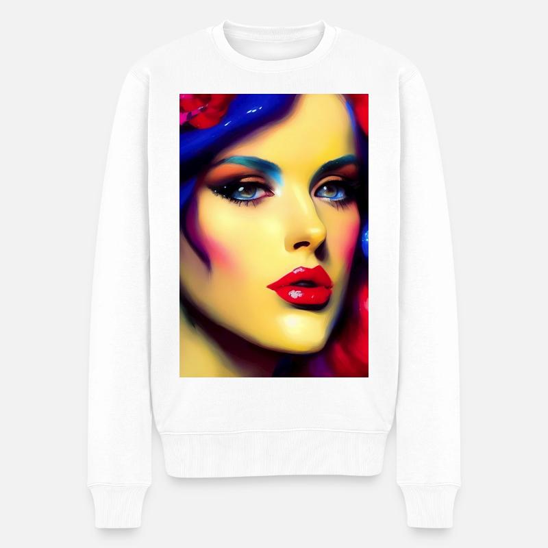 Beauté - Pull Premium bio Homme - blanc