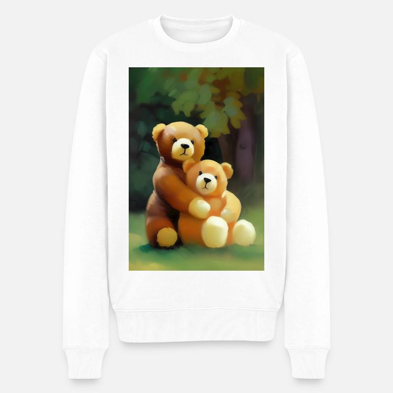 Nounours - Pull Premium bio Homme - blanc