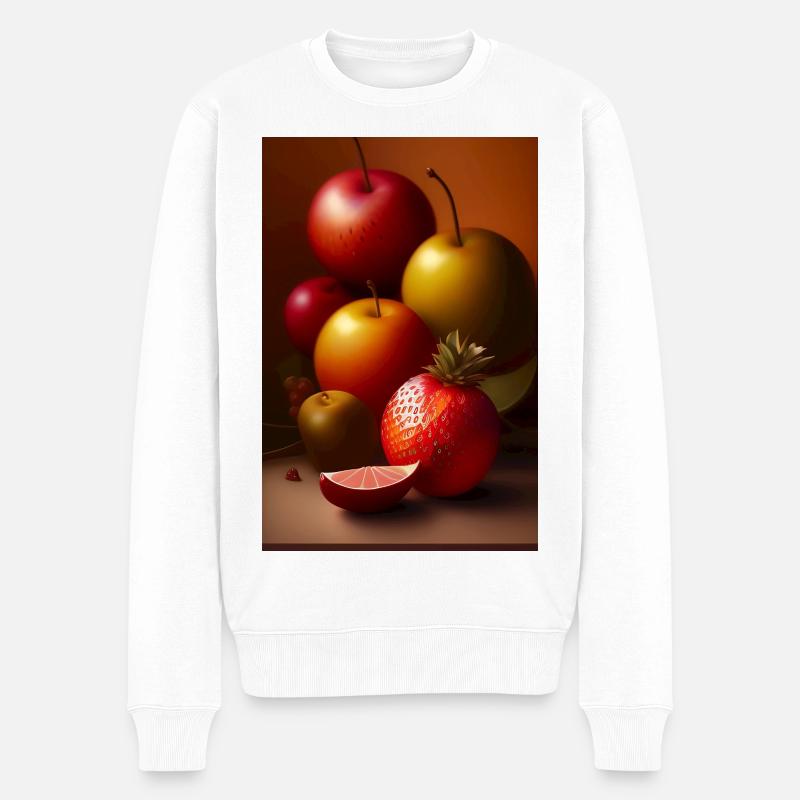 Fruit - Pull Premium bio Homme - blanc