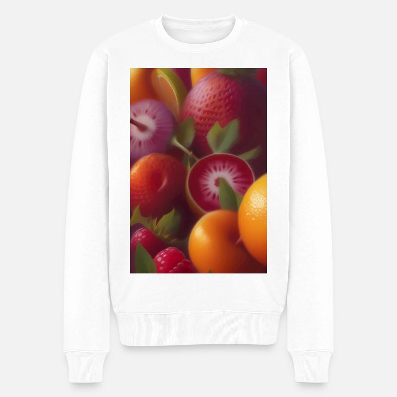 Fruit - Pull Premium bio Homme - blanc