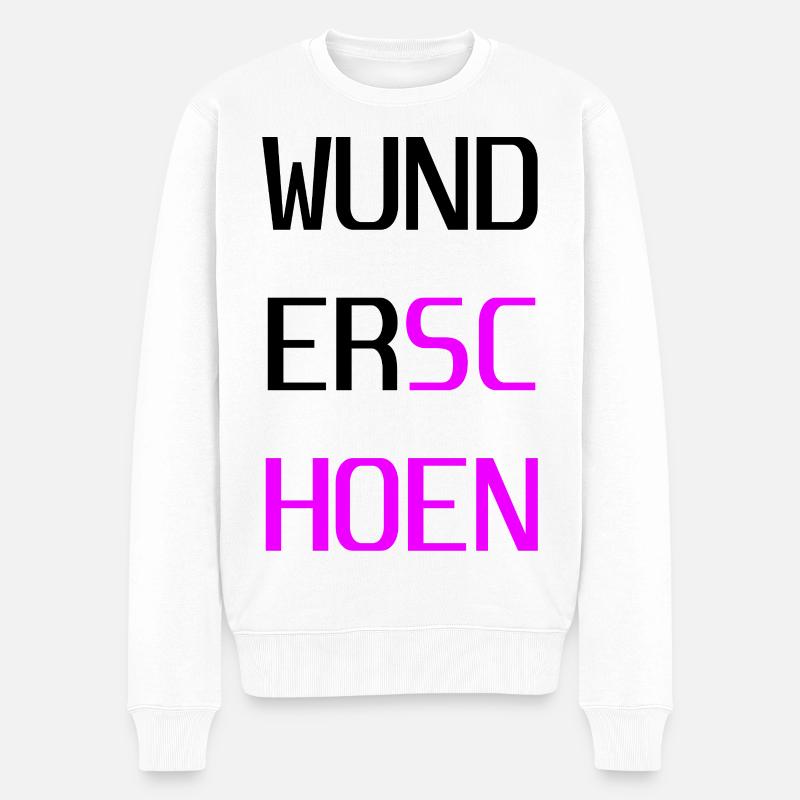 Belle - Pull Premium bio Homme - blanc