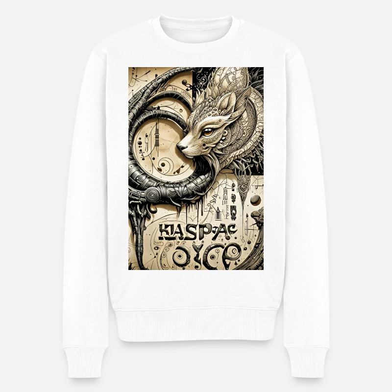 Ppatch 12 - Pull Premium bio Homme - blanc