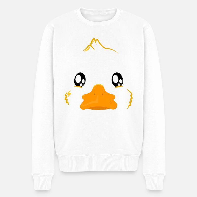 Canard - Pull Premium bio Homme - blanc