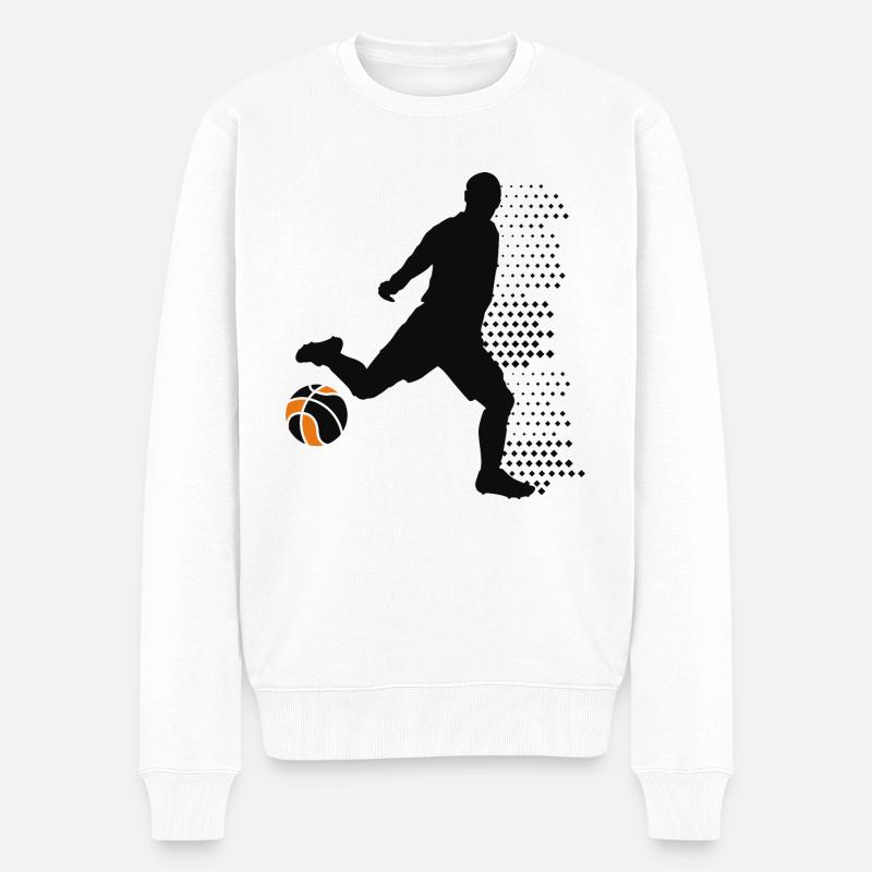 Football - Pull Premium bio Homme - blanc