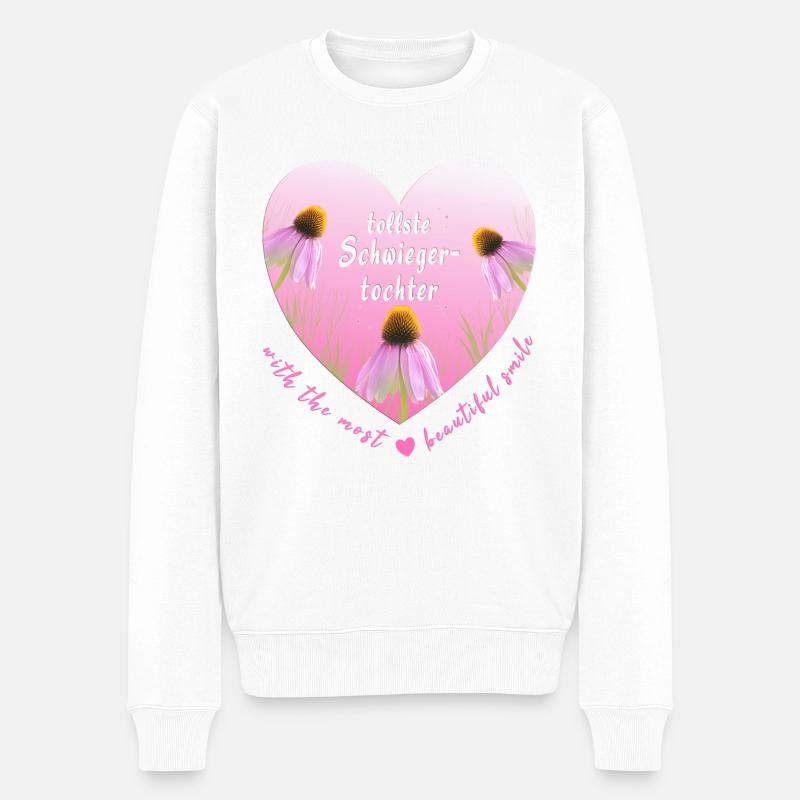 la plus grande belle-fille - Pull Premium bio Homme - blanc