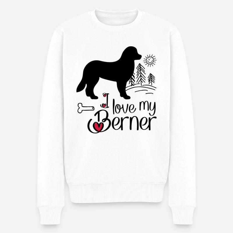 Berner - Männer Premium Bio Pullover - Weiß