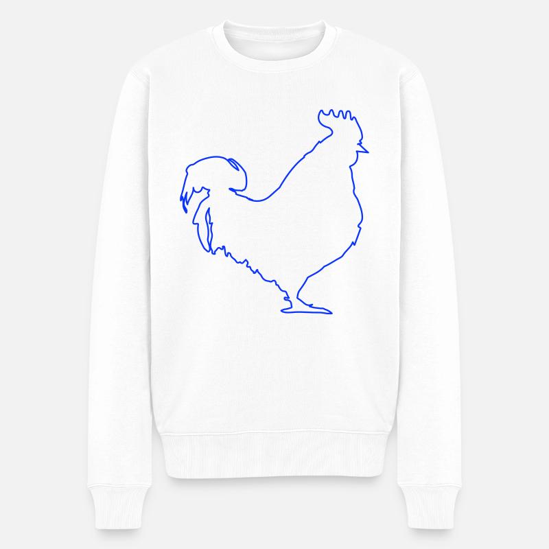 Coq - Pull Premium bio Homme - blanc