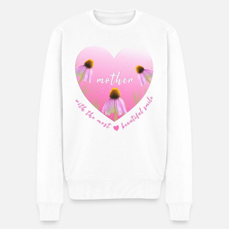 Mère - Pull Premium bio Homme - blanc